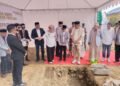 Bupati dan Wakil Bupati Barru Hadiri Peletakan Batu Pertama Pembangunan Gedung SMP Islam Terpadu Zam-Zam Kabupaten Barru