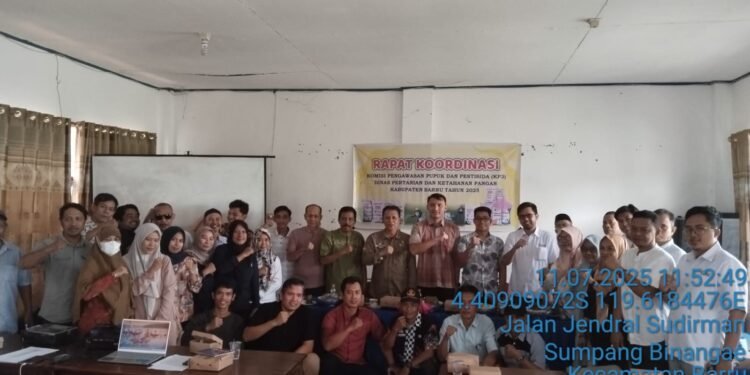 Kadis Pertanian Barru Buka Rapat KP3, Bahas Percepatan Penebusan Pupuk Bersubsidi