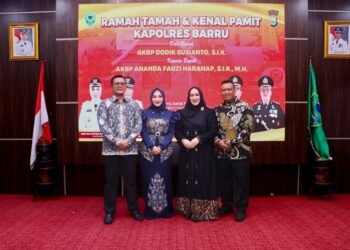 Pemkab Barru Menggelar Prosesi Ramah Tamah dan Kenal Pamit Kapolres Barru