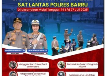 Polres Barru Siap Gelar Operasi Patuh 2025, Fokus Keselamatan dan Kepatuhan Berlalu Lintas