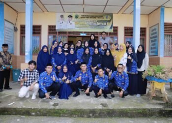 Bupati Barru Tinjau MPLS UPTD SMPN 7 Salomoni dan Berdialog Lansung Dengan Para Siswa