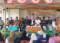 Bupati Barru Bersama Wakil Bupati Hadiri Launching Penyaluran Bantuan Pangan Beras Kabupaten Barru Alokasi Juni – Juli 2025