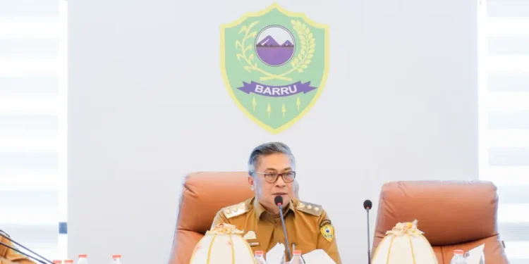 Wakil Bupati Barru Gelar HLM – TP2DD dan Rapat Evaluasi Pendapatan Asli Daerah (PAD) Triwulan II Tahun 2025