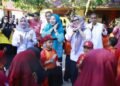 PAGI CERIA PENUH SEMANGAT, BUPATI BARRU DAN KETUA TP PKK RAYAKAN HARI ANAK NASIONAL BERSAMA ANAK-ANAK