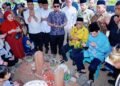 Menteri Agama RI, Didampingi Wakil Bupati Barru Dalam Kunjungan Ziarah di Wanawaru Barru