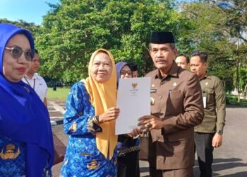 Pj. Sekda Barru Abubakar, S.Sos., M.Si., Memimpin Upacara Peringatan Hari Kesadaran Nasional
