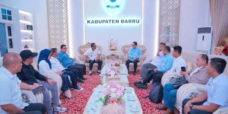 Pj.Sekda Barru Abubakar, S.Sos., M.Si., Terima Kunjungan Tim BGN,  Ada Dua Skema Pelaksanaan Program MBG, Skema Mandiri dan APBN