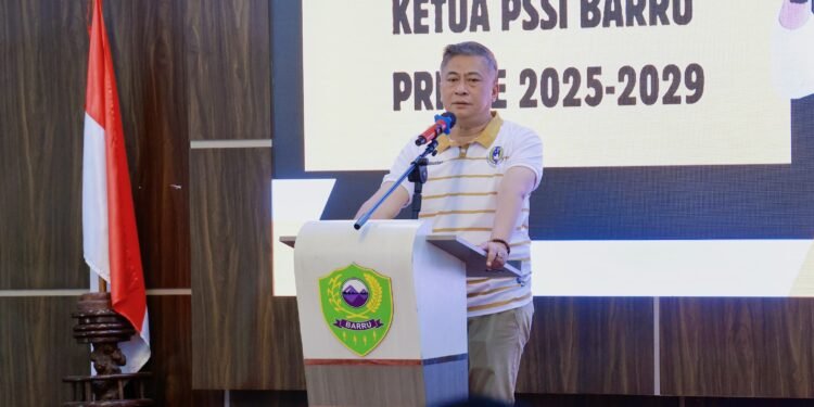 Askab PSSI Barru Periode 2025-2029 Wakil Bupati Barru Dr. Ir. Abustan Andi Bintang, M.Si., Jabat Ketua