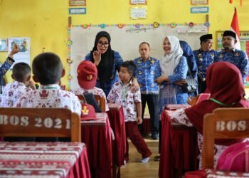 Bupati Barru Pantau Langsung MPLS di UPTD SDN 44 Barru, Wujud Kepedulian Terhadap Pendidikan Dasar