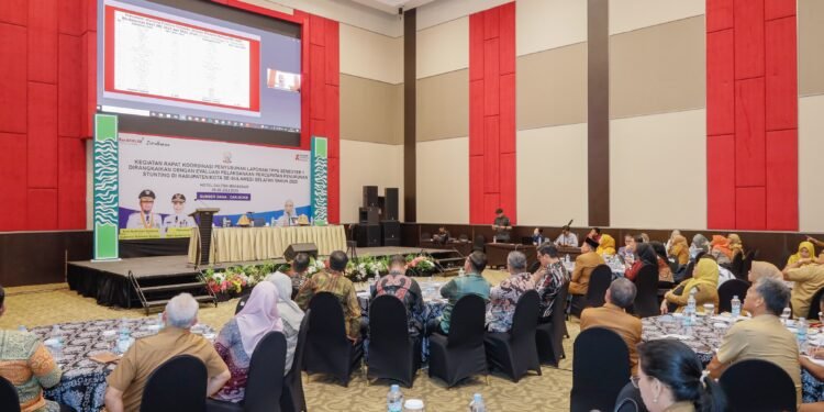 Wakil Bupati Barru,Tegaskan Kolaborasi Kunci Atasi Stunting dan Kemiskinan Dalam Forum TPPS Sulsel