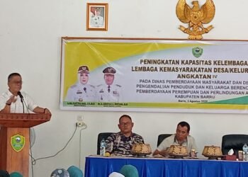 Wakil Bupati Barru Tekankan Pentingnya Peningkatan Kapasitas Kelembagaan pada Pelatihan Lembaga Kemasyarakatan Desa/Kelurahan Angkatan IV