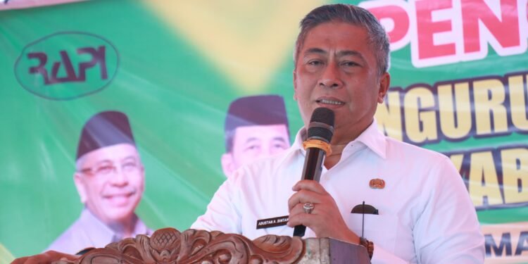 Wakil Bupati Barru Menghadiri Acara Pengukuhan RAPI Wilayah 03 Kabupaten Barru