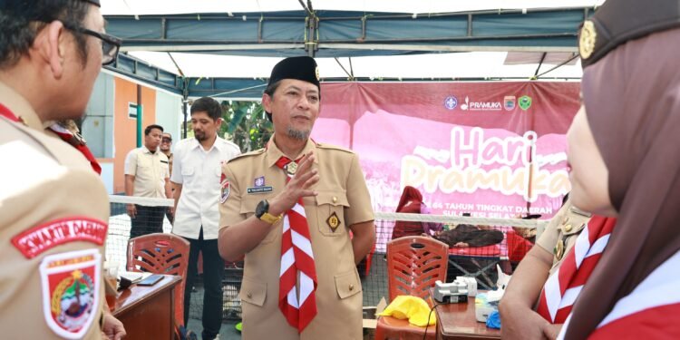 Ketua PMI Barru Gelar Donor Darah Peringati Hari Pramuka ke-64 Setelah Resmi Dilantik Jadi Pengurus Kwarcab Barru