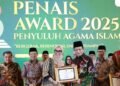 Bupati Barru Andi Ina Kartika Sari, SH., M.Si., Menerima Apresiasi Dari Kementerian Agama RI di PENAIS Award 2025
