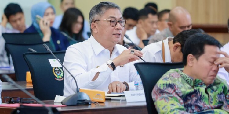 Wakil Bupati Barru: Pentingnya Peningkatan Peran BUMD di Sela Acara Kunjungan Kerja Spesifik Komisi II DPR RI