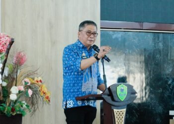 Wakil Bupati Barru, Memberikan Pembekalan Langsung Kepada Para CPNS Dengan Mengusung Tema “Core Values ASN BerAKHLAK”.