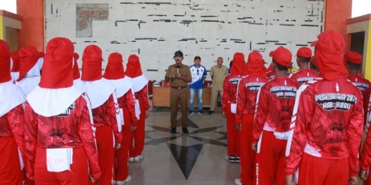 Pj. Sekda Barru Abu Bakar, S.Sos., M.Si., Beri Motivasi dan Arahan Para Calon Paskibraka