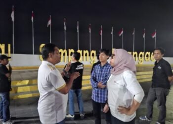 Bupati Barru Andi Ina Kartika Sari, SH., M.Si., Tinjau Fasilitas Publik Sambut Gelaran Run To Berru