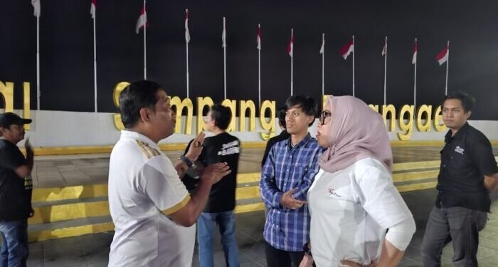 Bupati Barru Andi Ina Kartika Sari, SH., M.Si., Tinjau Fasilitas Publik Sambut Gelaran Run To Berru