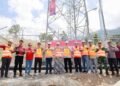 Pemda Kabupaten Barru Meresmikan Pengoprasian Tower Base Transcever Station BTS 4G Telkomsel di Desa Harapan      