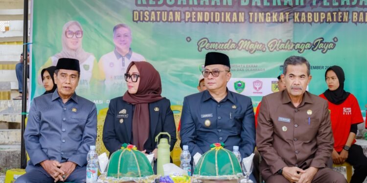 Bupati Barru  Secara Resmi Membuka Kejurda Pelajar Tingkat Kabupaten Barru Tahun 2025, Ajang Seleksi Mencari Bibit Atlet Muda