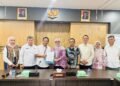 Bupati Barru, Andi Ina Kartika Sari, S.H., M.Si., bersama Direktur Penertiban Pemanfaatan Ruang, Ditjen P2PR Kementerian ATR/BPN