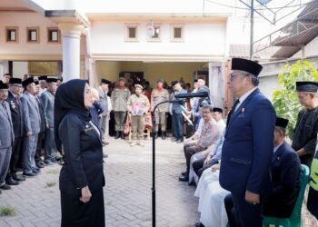 Prosesi Pelepasan Jenazah, Wakil Bupati Barru, Menyampaikan Rasa Duka Cita Mendalam Atas Kepergian Almarhum