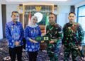 Bupati Barru, Menerima Audiensi Komandan Batalyon Artileri Pertahanan Udara 16/Kostrad (Danyon Arhanud 16/Kostrad)