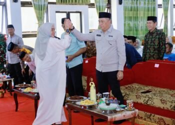 Bupati Bersama Wakil Bupati Barru, Hadiri Peringatan Maulid Yang Digelar Keluarga Besar Satuan Pendidikan se-Kecamatan Pujananting