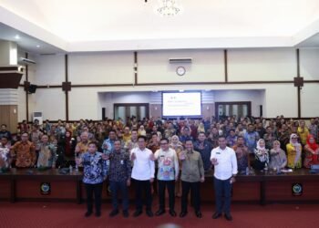 Bupati Barru, Andi Ina Kartika Sari, SH., M.Si., Menghadiri Rapat Koordinasi Pemberantasan Korupsi (Rakor PK) Wilayah Sulawesi Selatan