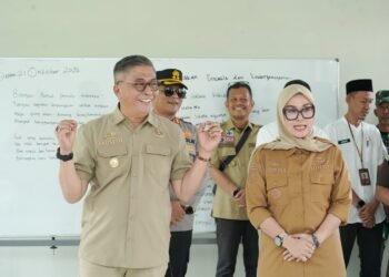 Bupati Barru Bersama Wakil Bupati Meninjau Langsung Sekolah Rakyat Terintegrasi 65 Rintisan / SMPN 8 Harapan Barru