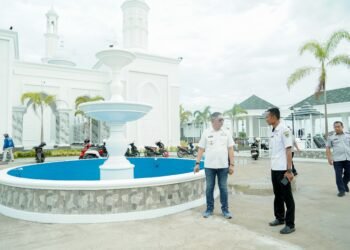 Wakil Bupati Barru, Dr. Ir. Abustan Andi Bintang, M.Si., Masjid Baiturrahman H. Lawe Zam Zam Centre Ikon Baru Kabupaten Barru