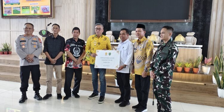 Wakil Bupati Barru Mengapresiasi Berbagai Bantuan Peertanian Dari Pemerintah Provinsi Sulawesi Selatan Kepada Kabupaten Barru tahun 2025