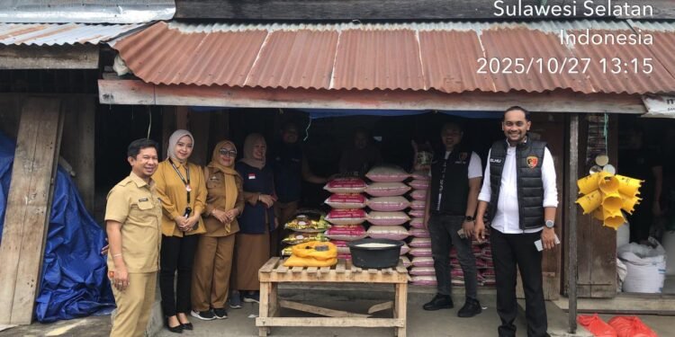 Satgas Pangan Polres Barru Bersama Dinas Pertanian dan Dinas Perindustrian dan Perdagangan Kabupaten Barru, Harga Beras Tetap Stabil