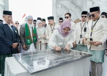 Bupati Barru, Andi Ina Kartika Sari, S.H., M.Si., Meresmikan Masjid Baiturrahman Haji Lawe Zamzam Center