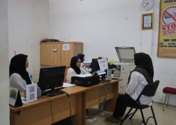 Polres Barru Terus Gencar Melakukan Sosialisasi Layanan Surat Keterangan Catatan Kepolisian (SKCK) Online