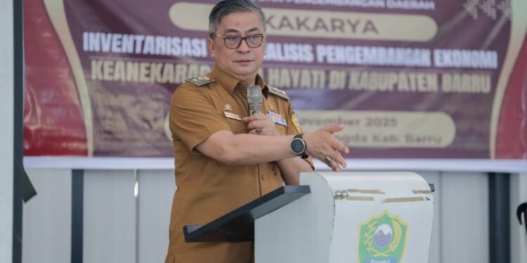 Wakil Bupati Barru Dr. Ir. Abustan Andi Bintang, M.Si., Menegaskan Pentingnya Menggali Potensi Keanekaragaman Hayati Lokal