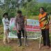 Kades Galung Bersama Bhabinkamtibmas Tanam Jagung, Dukung Program Ketahanan Pangan