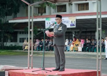 Wakil Bupati Barru Membacakan Amanat Menteri Sosial Republik Indonesia, Drs. K.H. Saifullah Yusuf, S.I.P., di Hari Pahlawan ke-80