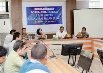 Pemkab Barru Menggelar, Forum Komunikasi Lintas Sektor Untuk Merumuskan Langkah Strategis Menekan Tingginya Angka Kecelakaan Lalu Lintas