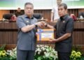 Wakil Bupati Barru, Dalam Rapat Paripurna DPRD Barru, Memaparkan Stuktur Anggaran Rancangan KUA-PPAS Yang Diserahkan