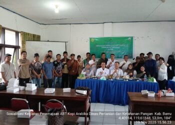 Kunjungan Tim Kementan RI di Barru, Berikan Motivasi dan Dukungan kepada Kelompok Tani Perkebunan