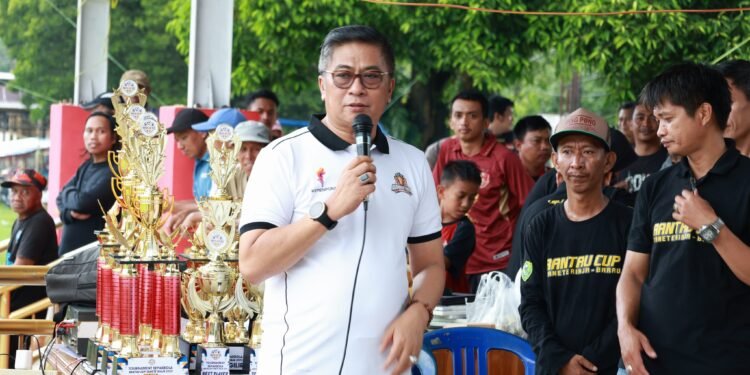 Turnamen Sepak Bola Rantau Cup I Tahun 2025, Resmi di Tutup Oleh Wakil Bupati Barru, Dr. Ir. Abustan Andi Bintang, M.Si.
