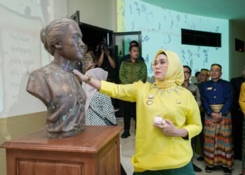 Bupati Barru Andi Ina Kartika Sari, SH., M.Si., Meresmikan Museum Budaya Colliq Pujie Yang Telah Mengalami Revitalisasi Menyeluruh