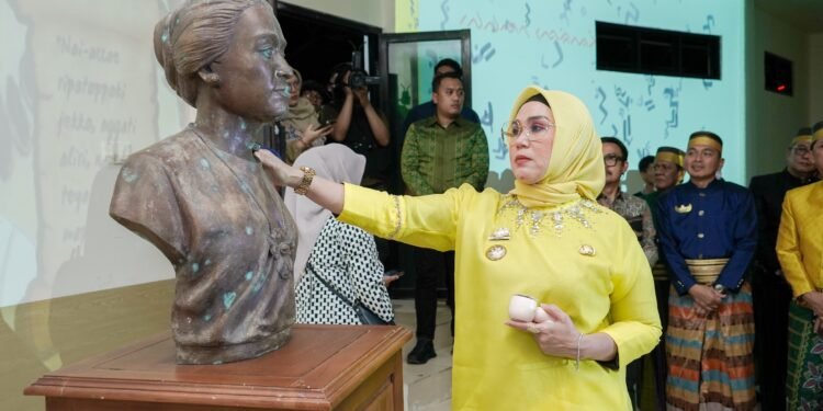 Bupati Barru Andi Ina Kartika Sari, SH., M.Si., Meresmikan Museum Budaya Colliq Pujie Yang Telah Mengalami Revitalisasi Menyeluruh
