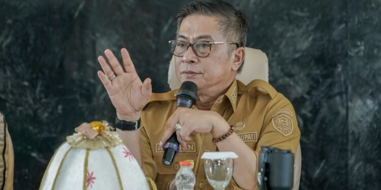 Rapat Persiapan Pelaksanaan Napak Tilas Perjuangan Paccekke Dipimpin Wakil Bupati Barru, Dr. Ir. Abustan Andi Bintang, M.Si.