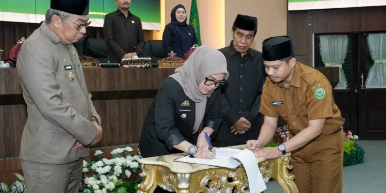 Bupati Barru,  Penandatanganan Nota Kesepakatan KUA–PPAS 2026