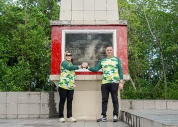 Bupati Barru Resmi Melepas 130 Regu Peserta Napak Tilas Jejak Perjuangan Andi Mattalatta di Monumen Pendaratan Garongkong