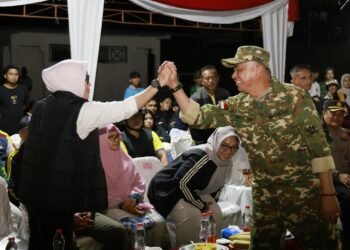 Lapangan Monumen Paccekke, Kegiatan Malam Keakraban Napak Tilas Jejak Perjuangan Andi Matalatta.di Hadiri Bupati dan Wakil Bupati Barru
