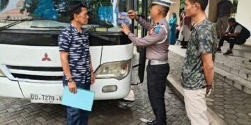 Polres Barru Mencatat Total 733 Pelanggaran Selama Operasi Zebra Pallawa 2025 Nerlangsung